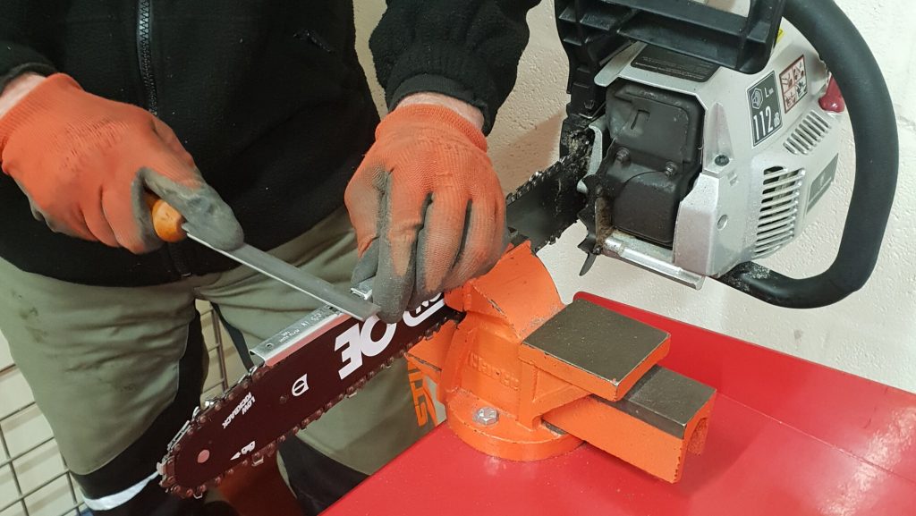 Chainsaw Sharpening